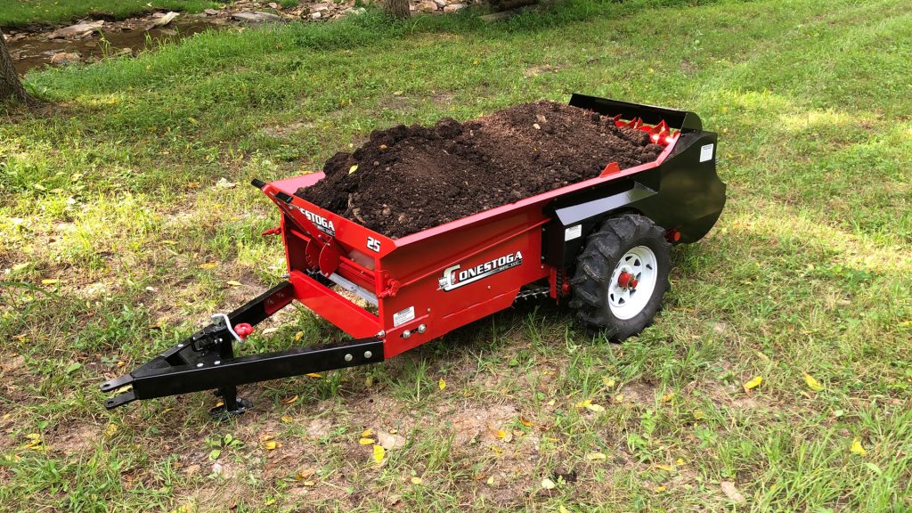 what size manure spreader is best 25 cubic foot ground driven manure spreader atv manure spreader