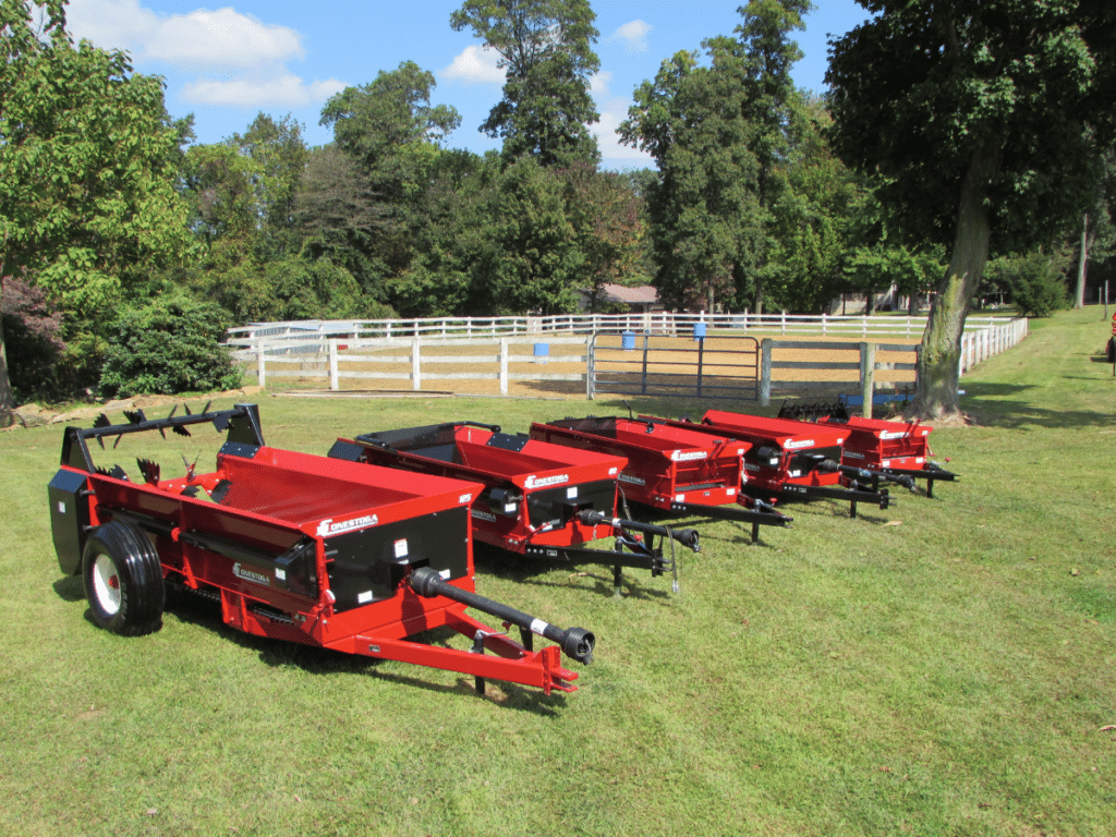 Manure spreaders lineup from conestoga manure spreaders in washington USA